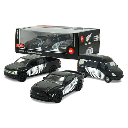 Siku 3pc All Blacks Team Vehicle Set-SKU6399NZ-Animal Kingdoms Toy Store