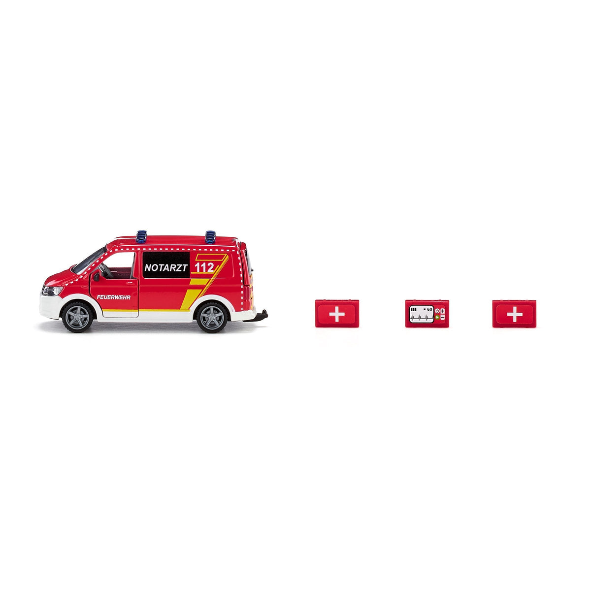 Siku VW T6 Fire Department Emergency Van-2116-Animal Kingdoms Toy Store