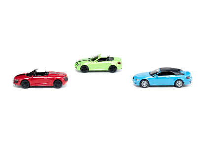 Siku 3pc Convertible Car Set-SKU6314-Animal Kingdoms Toy Store