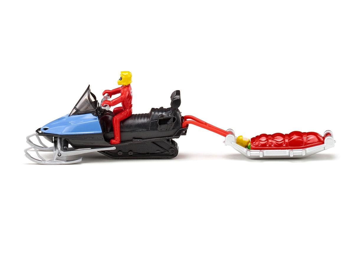 Siku Snow Mobile with Rescue Sledge-SKU1684-Animal Kingdoms Toy Store