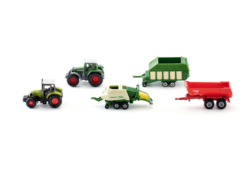 Siku 5pc Tractor & Trailer Set