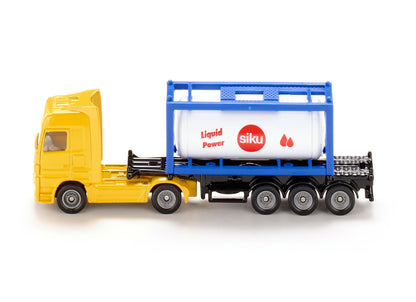 Siku 1:87 Mercedes Actros Tanker Truck-SKU1795-Animal Kingdoms Toy Store
