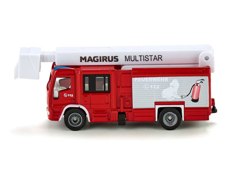 Siku 1:87 Magrius Multistar Fire Truck-SKU1749-Animal Kingdoms Toy Store