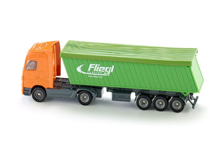Siku 1:87 Mercedes Actros with Roof Trailer-SKU1796-Animal Kingdoms Toy Store