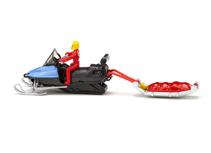 Siku Snow Mobile with Rescue Sledge-SKU1684-Animal Kingdoms Toy Store