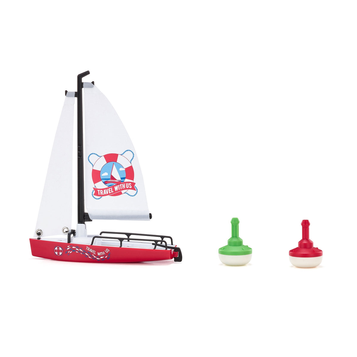Siku Sailboat With Two Bouys-SKU1752-Animal Kingdoms Toy Store