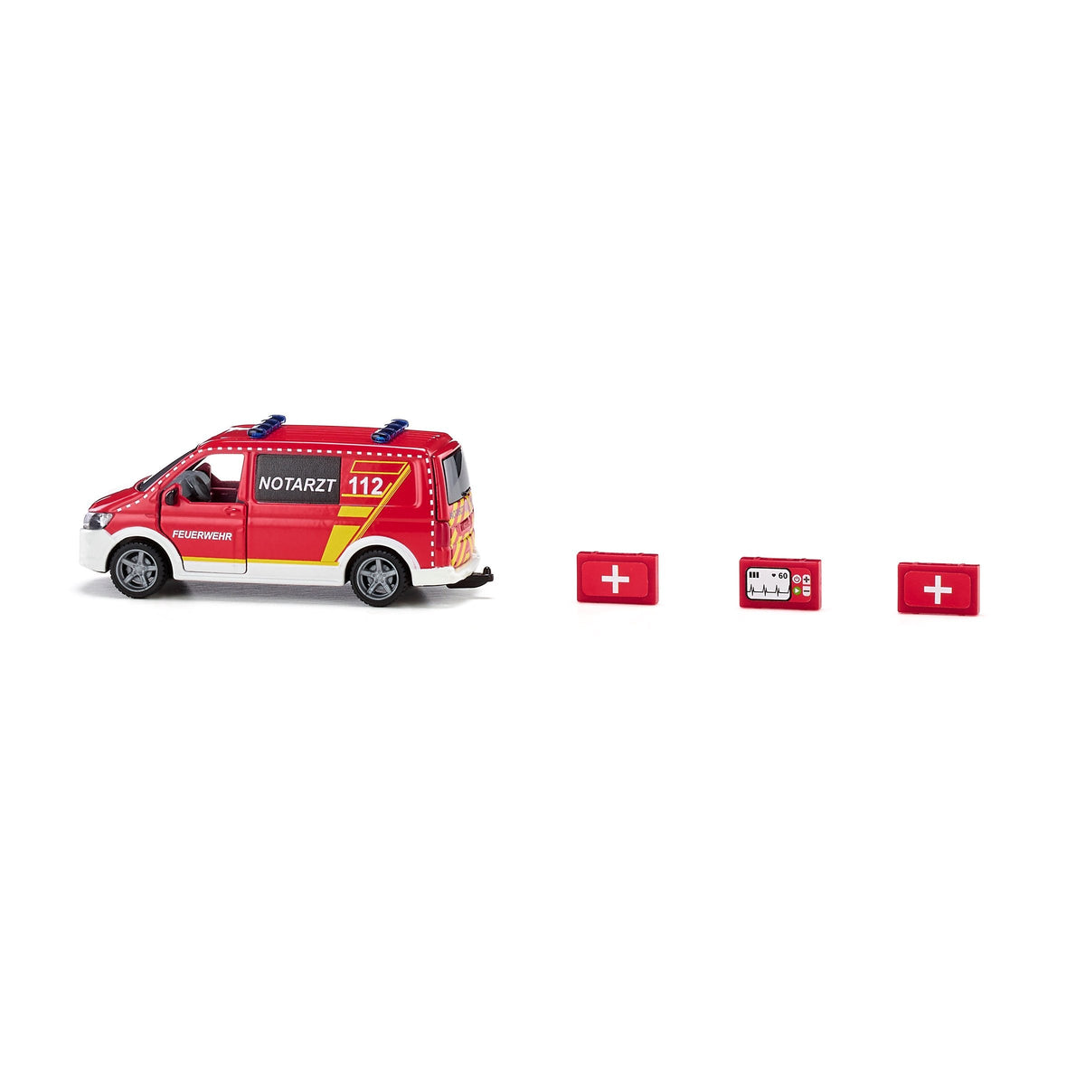 Siku VW T6 Fire Department Emergency Van-2116-Animal Kingdoms Toy Store
