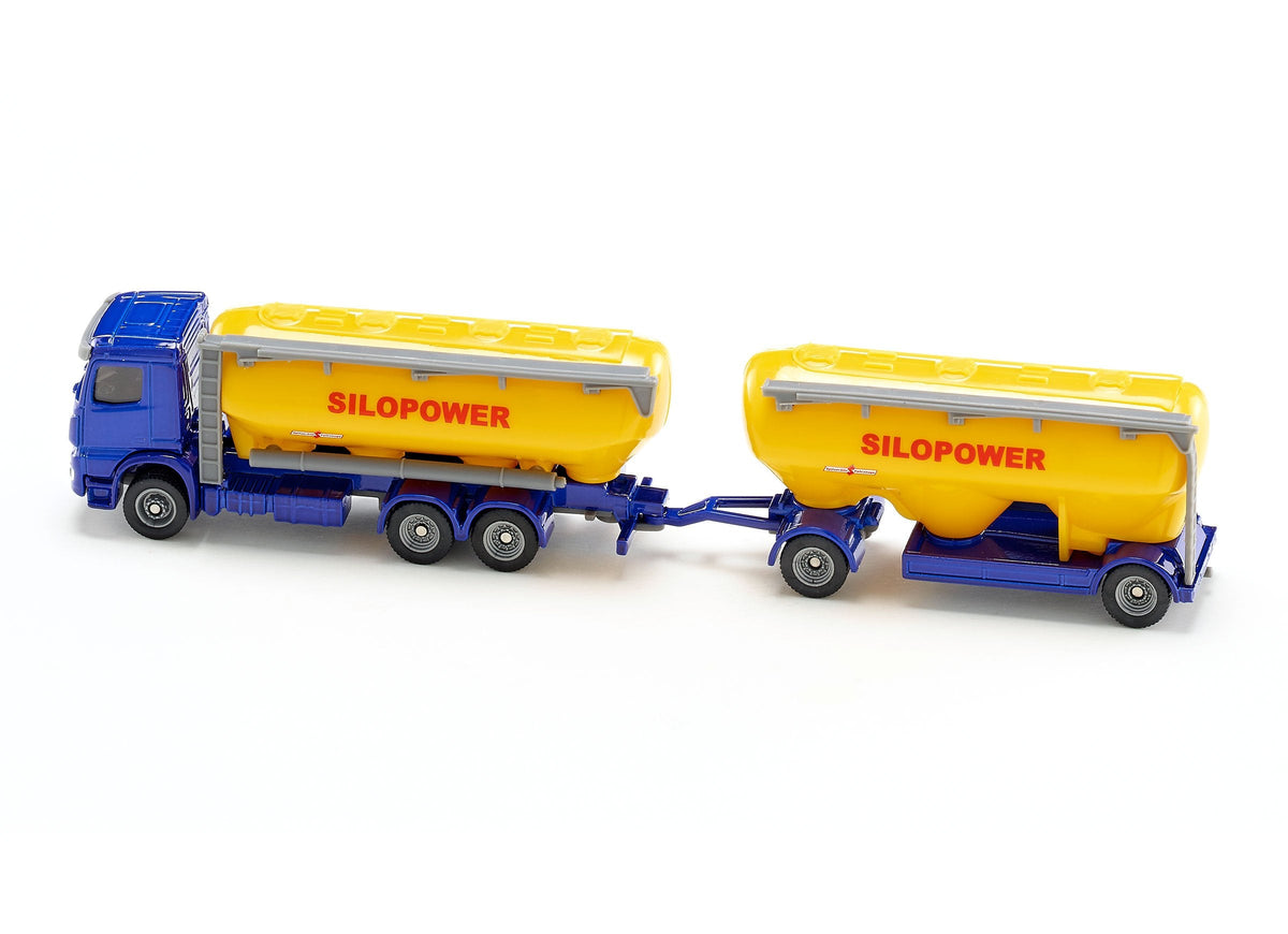 Siku 1:87 Mercedes Actros Silo Truck-SKU1809-Animal Kingdoms Toy Store