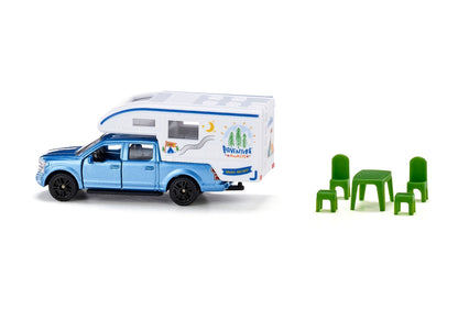 Siku Ford F150 Pick Up Camper-SKU1693-Animal Kingdoms Toy Store