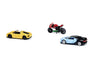 Siku 3pc Sports Car & Motorbike Set-SKU6313-Animal Kingdoms Toy Store