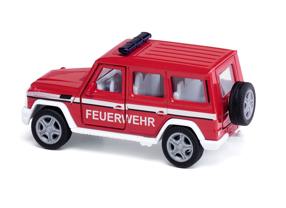 Siku 1:50 Mercedes G65 AMG - 'Feuerwehr'-SKU2306-Animal Kingdoms Toy Store