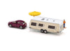 Siku 1:55 Porsche Cayenne with Caravan-SKU2542-Animal Kingdoms Toy Store