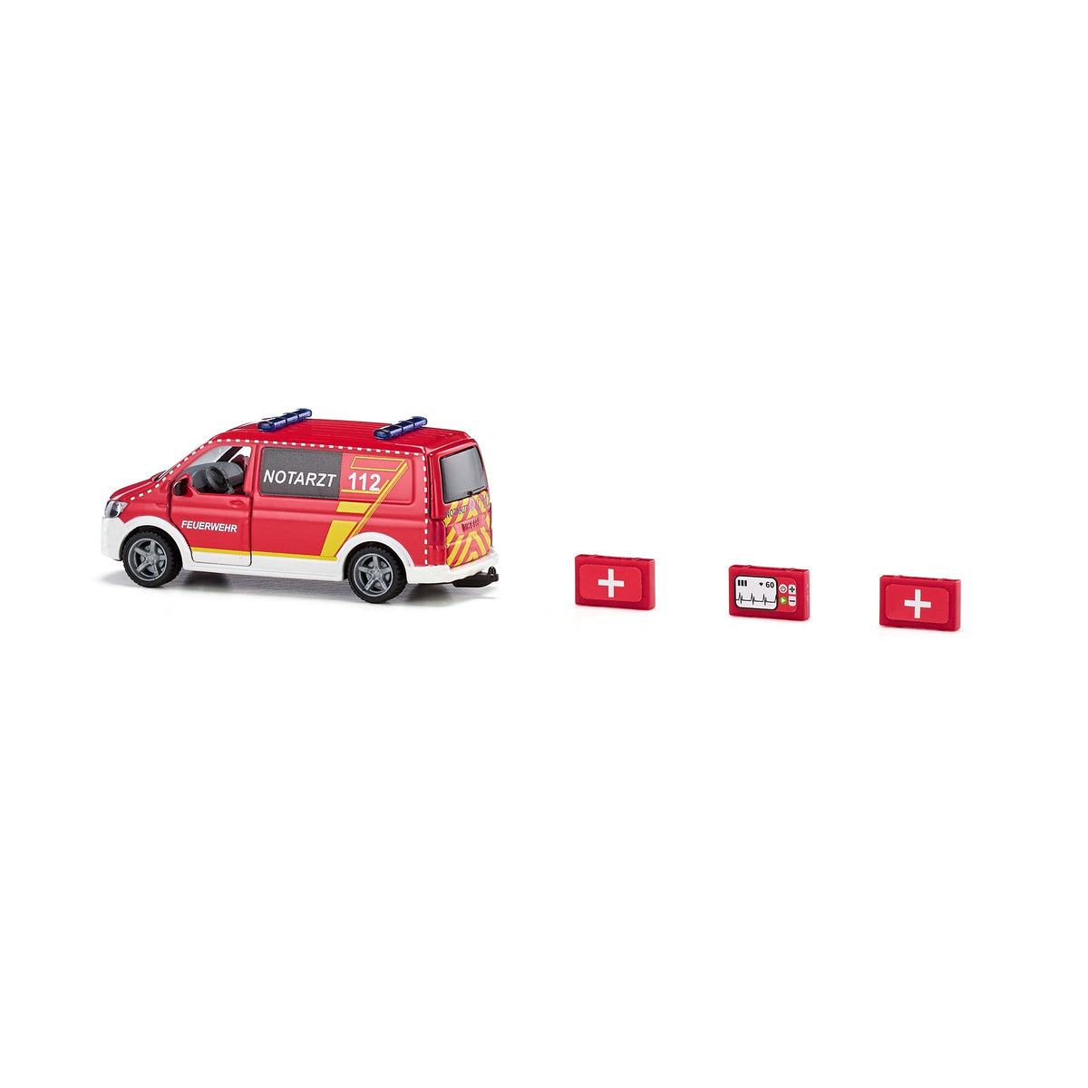Siku VW T6 Fire Department Emergency Van-2116-Animal Kingdoms Toy Store