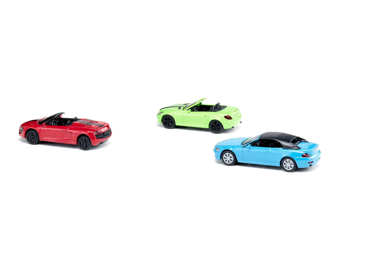 Siku 3pc Convertible Car Set-SKU6314-Animal Kingdoms Toy Store