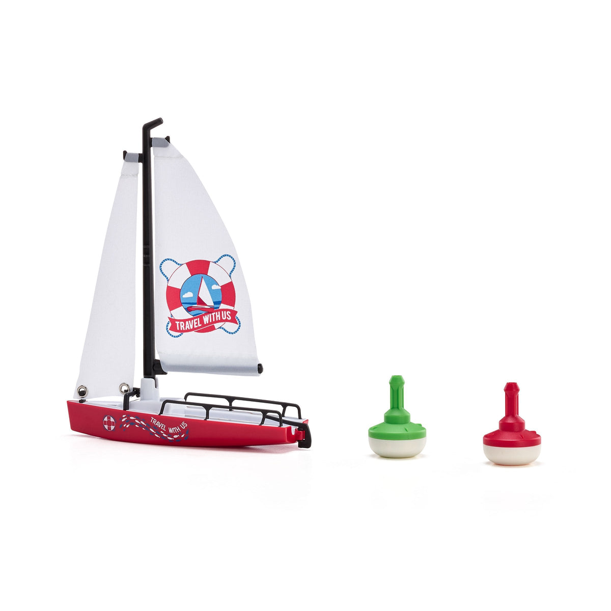 Siku Sailboat With Two Bouys-SKU1752-Animal Kingdoms Toy Store
