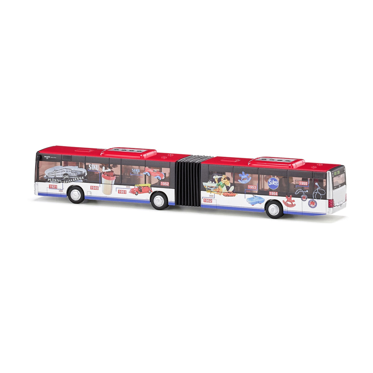 Siku 1:50 MAN Timeline Articulated Bus 100 Year Anniversary Edition-SKU3739-Animal Kingdoms Toy Store