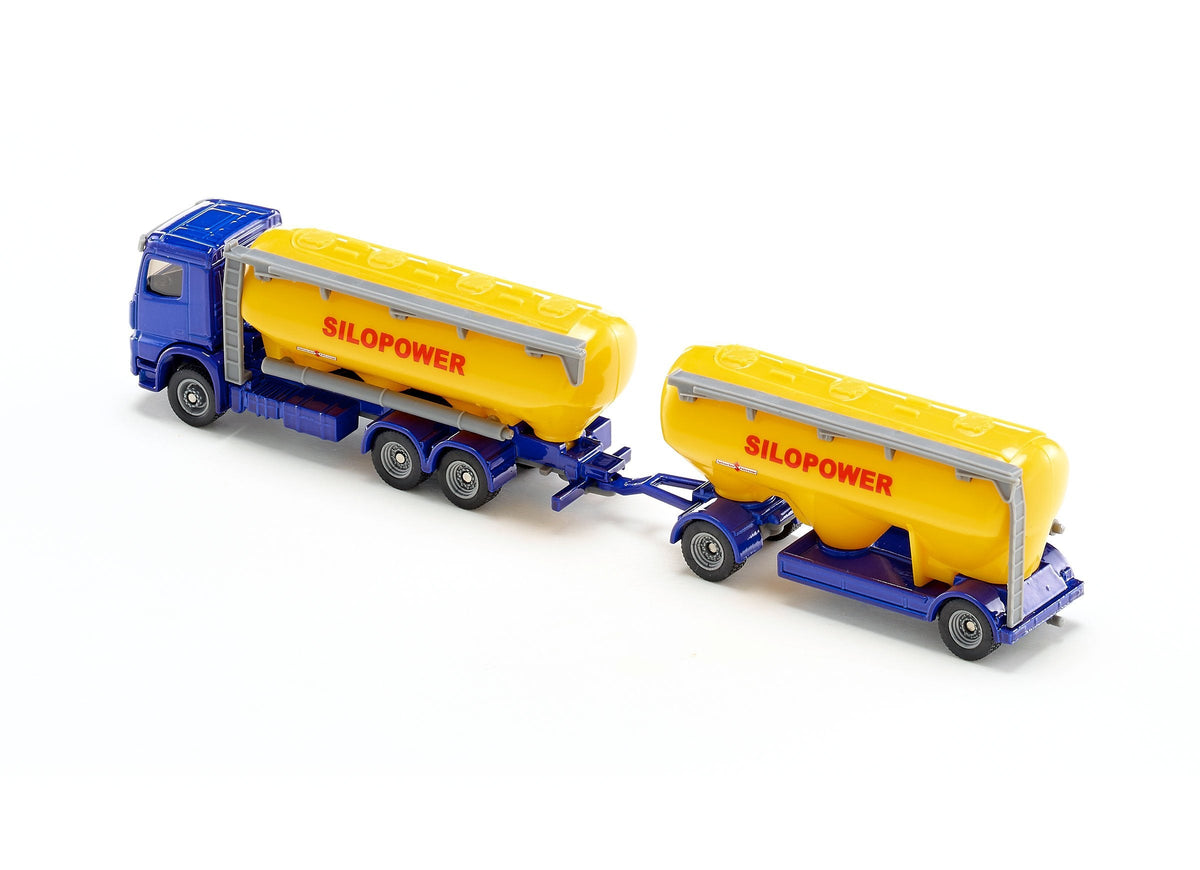 Siku 1:87 Mercedes Actros Silo Truck-SKU1809-Animal Kingdoms Toy Store