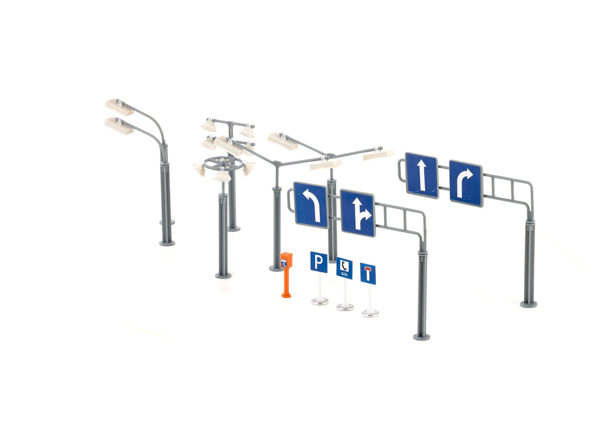 Siku World City Road Signs & Street Lamps-SKU5594-Animal Kingdoms Toy Store