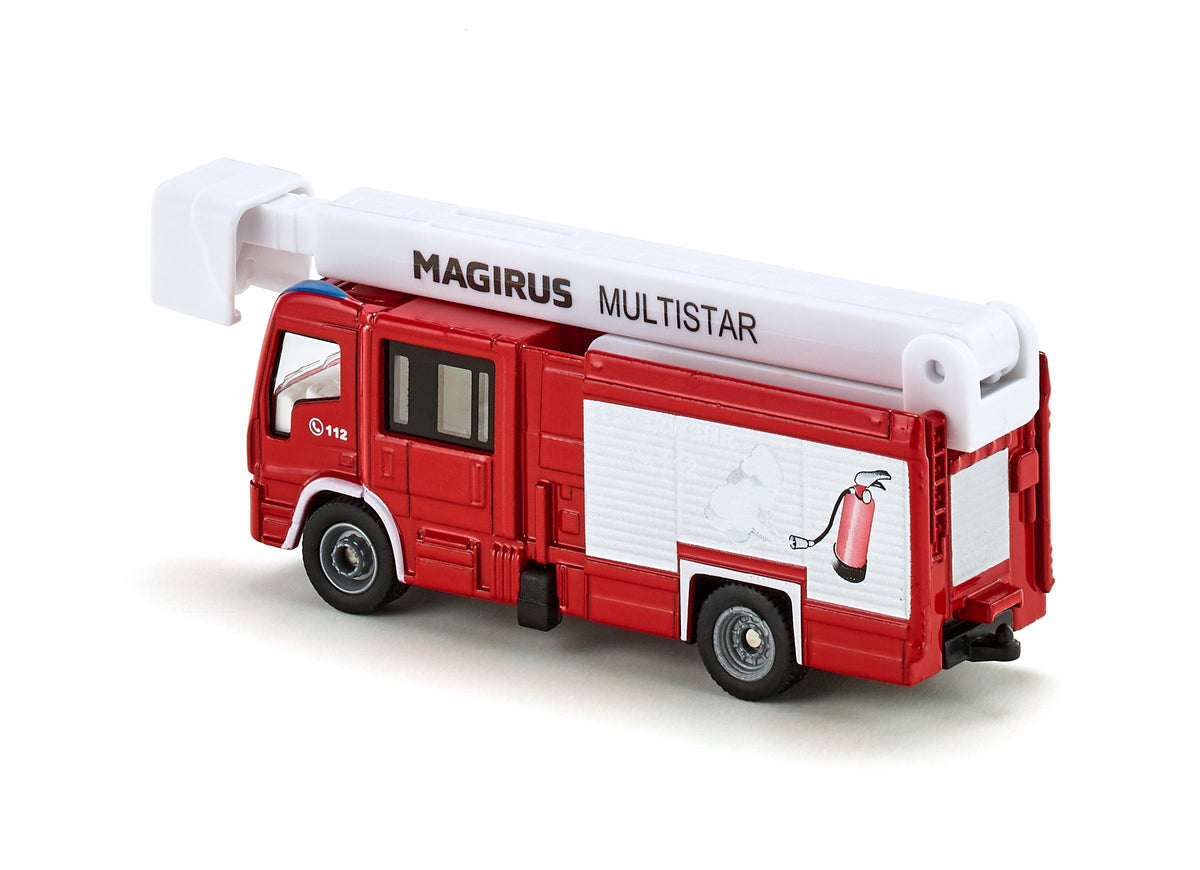 Siku 1:87 Magrius Multistar Fire Truck-SKU1749-Animal Kingdoms Toy Store