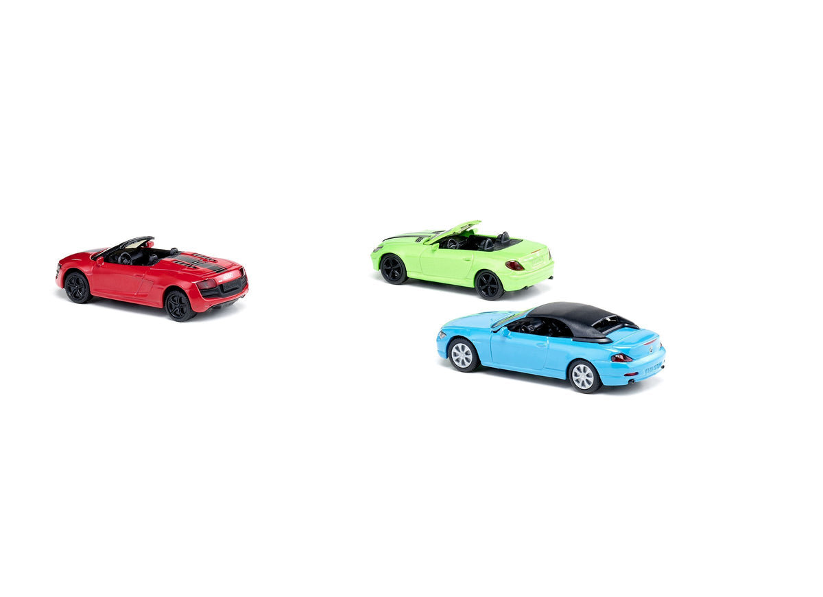 Siku 3pc Convertible Car Set-SKU6314-Animal Kingdoms Toy Store