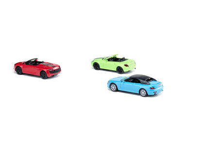 Siku 3pc Convertible Car Set-SKU6314-Animal Kingdoms Toy Store