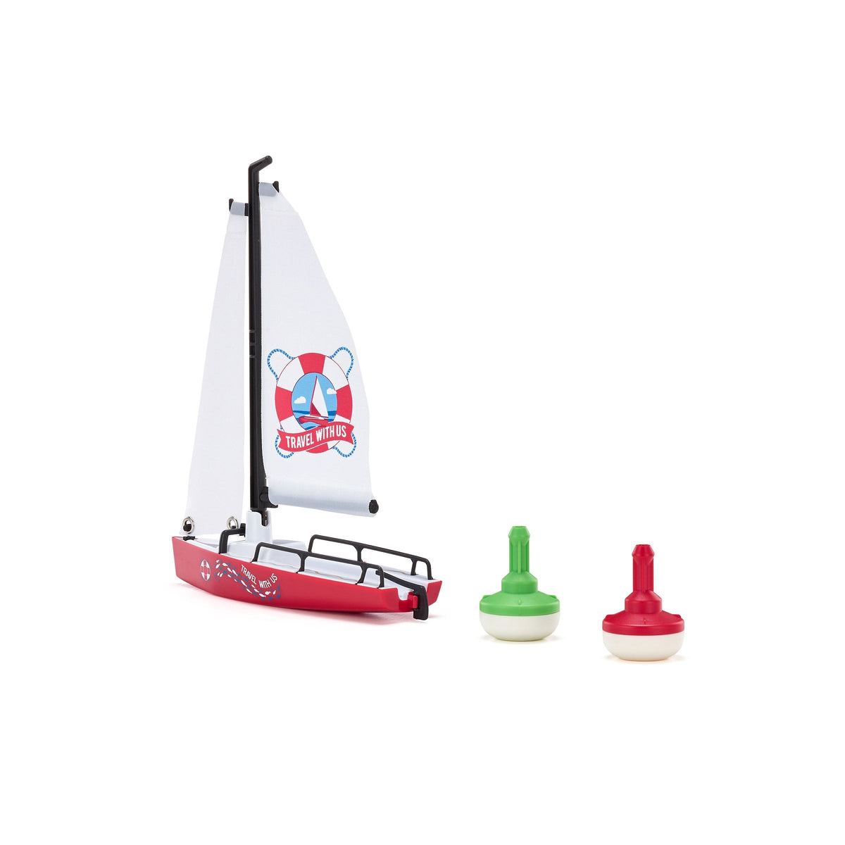 Siku Sailboat With Two Bouys-SKU1752-Animal Kingdoms Toy Store