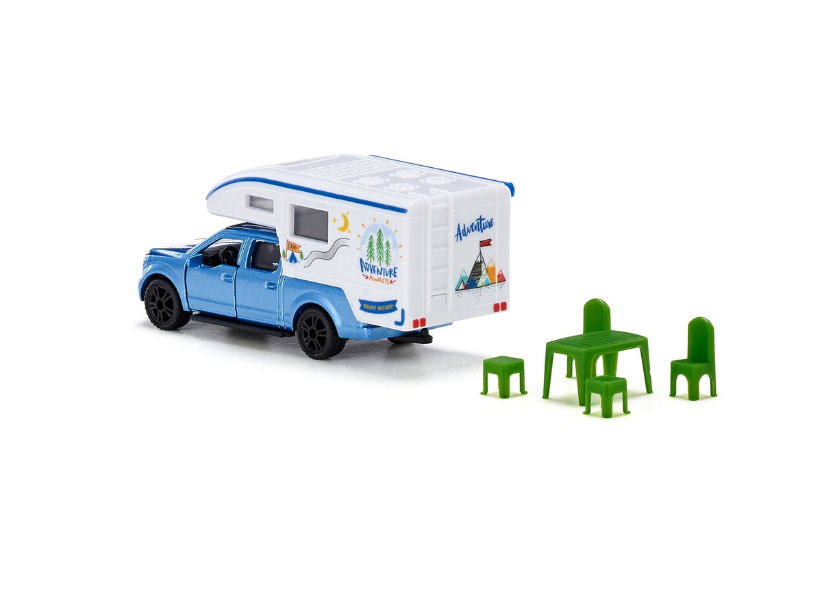Siku Ford F150 Pick Up Camper-SKU1693-Animal Kingdoms Toy Store