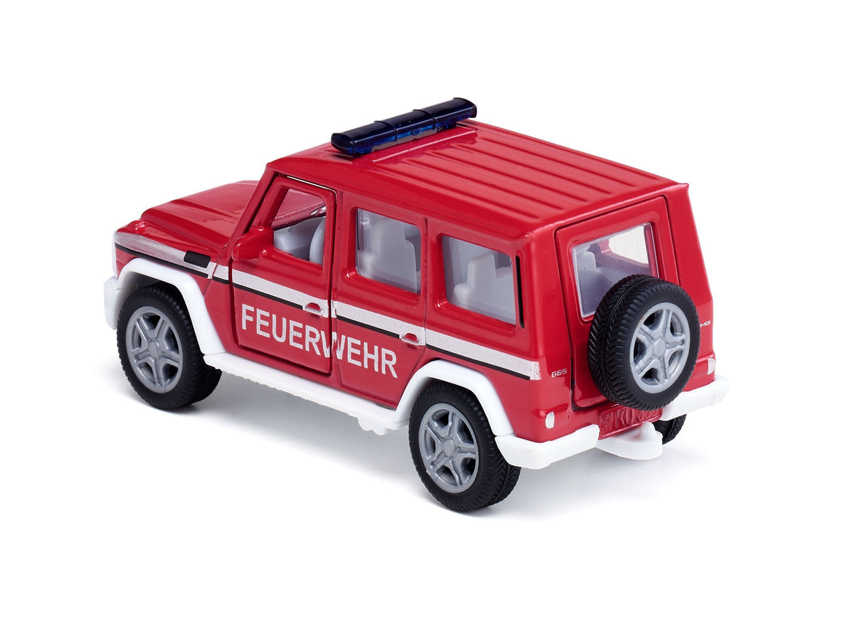 Siku 1:50 Mercedes G65 AMG - 'Feuerwehr'-SKU2306-Animal Kingdoms Toy Store