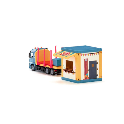 Siku 1:50 Mercedes Actros Prefab House Transporter-SKU3562-Animal Kingdoms Toy Store