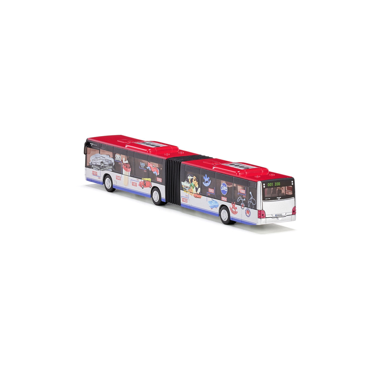 Siku 1:50 MAN Timeline Articulated Bus 100 Year Anniversary Edition-SKU3739-Animal Kingdoms Toy Store