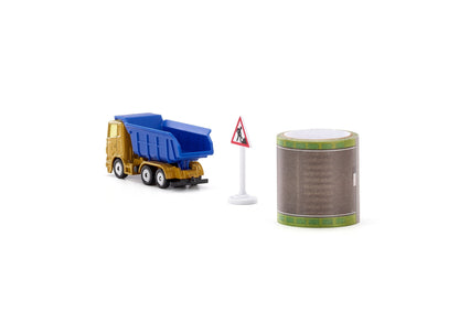 Siku Dump Truck With 5m Road Tape-SKU1600-Animal Kingdoms Toy Store
