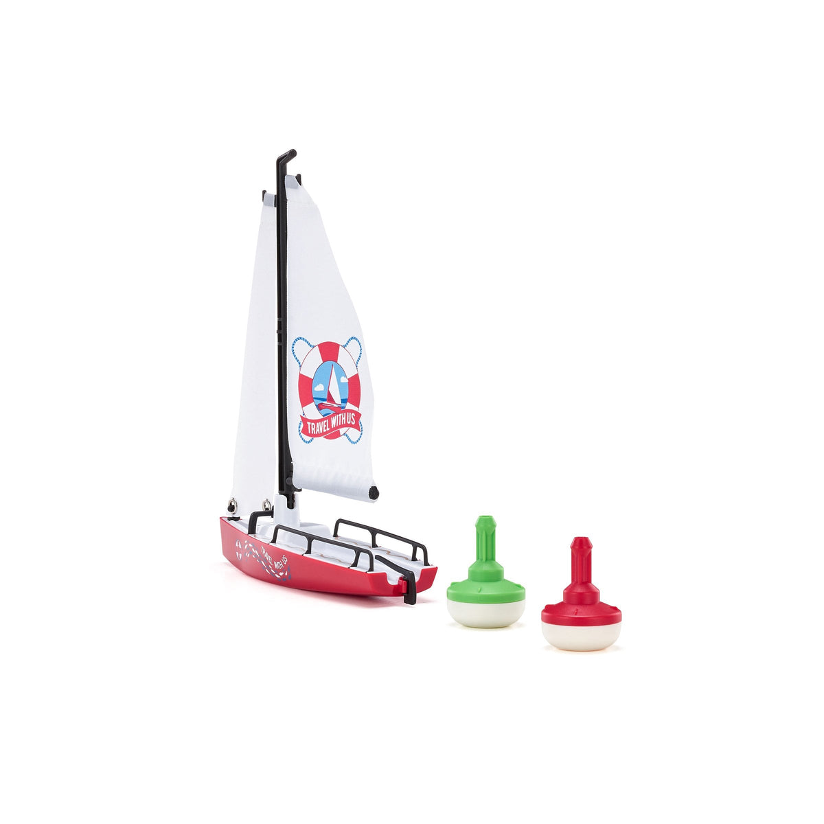 Siku Sailboat With Two Bouys-SKU1752-Animal Kingdoms Toy Store