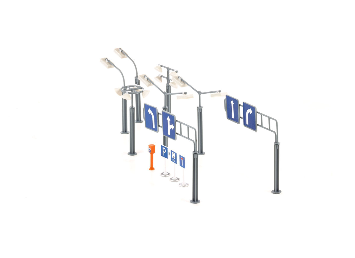 Siku World City Road Signs & Street Lamps-SKU5594-Animal Kingdoms Toy Store