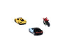Siku 3pc Sports Car & Motorbike Set-SKU6313-Animal Kingdoms Toy Store