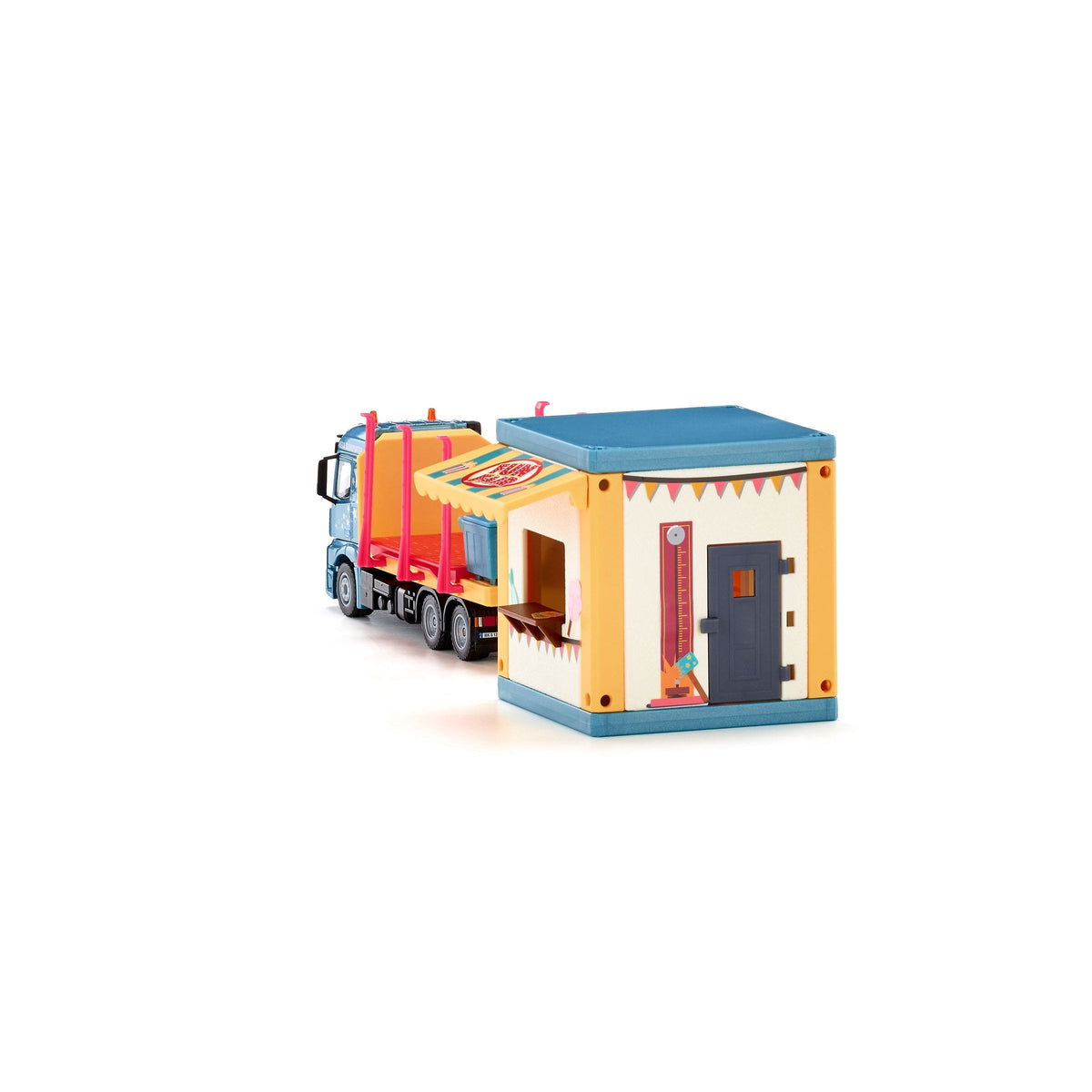 Siku 1:50 Mercedes Actros Prefab House Transporter-SKU3562-Animal Kingdoms Toy Store