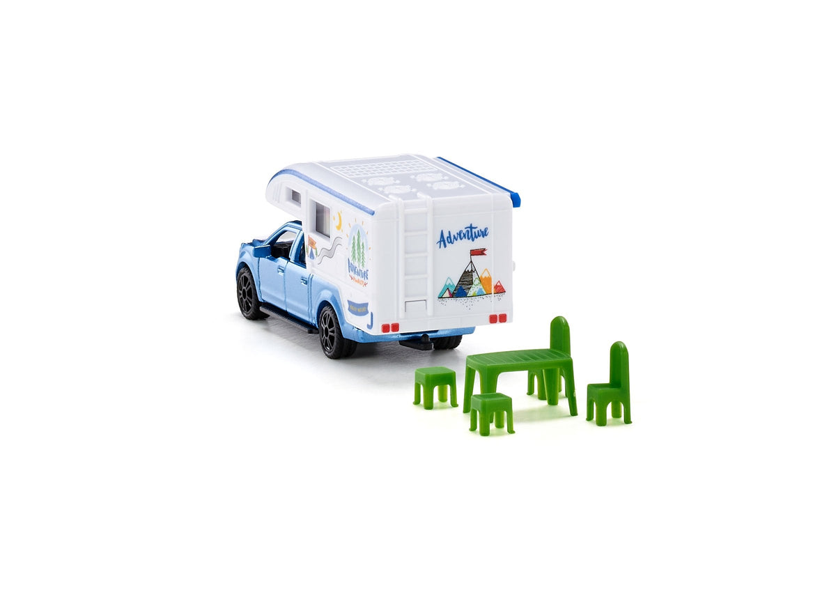 Siku Ford F150 Pick Up Camper-SKU1693-Animal Kingdoms Toy Store