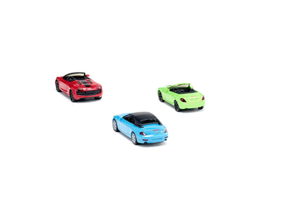 Siku 3pc Convertible Car Set-SKU6314-Animal Kingdoms Toy Store