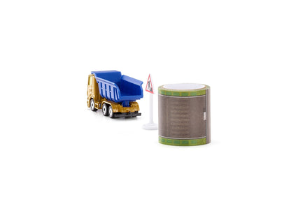 Siku Dump Truck With 5m Road Tape-SKU1600-Animal Kingdoms Toy Store