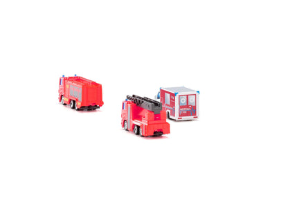 Siku 3 Piece Fire Emergency Set-SKU6326-Animal Kingdoms Toy Store