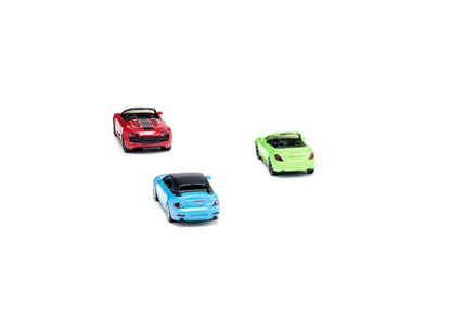 Siku 3pc Convertible Car Set-SKU6314-Animal Kingdoms Toy Store