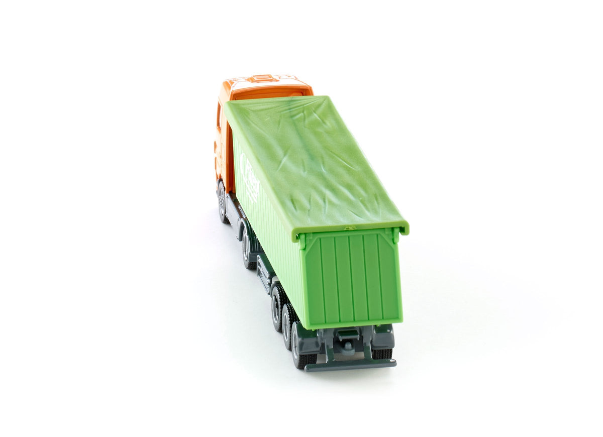 Siku 1:87 Mercedes Actros with Roof Trailer-SKU1796-Animal Kingdoms Toy Store