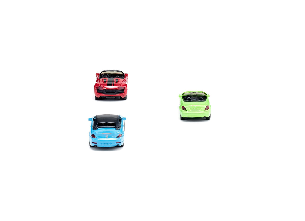 Siku 3pc Convertible Car Set-SKU6314-Animal Kingdoms Toy Store