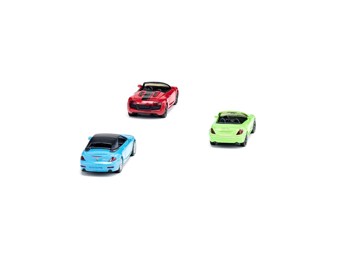 Siku 3pc Convertible Car Set-SKU6314-Animal Kingdoms Toy Store