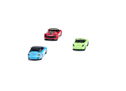 Siku 3pc Convertible Car Set-SKU6314-Animal Kingdoms Toy Store