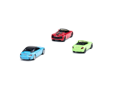 Siku 3pc Convertible Car Set-SKU6314-Animal Kingdoms Toy Store