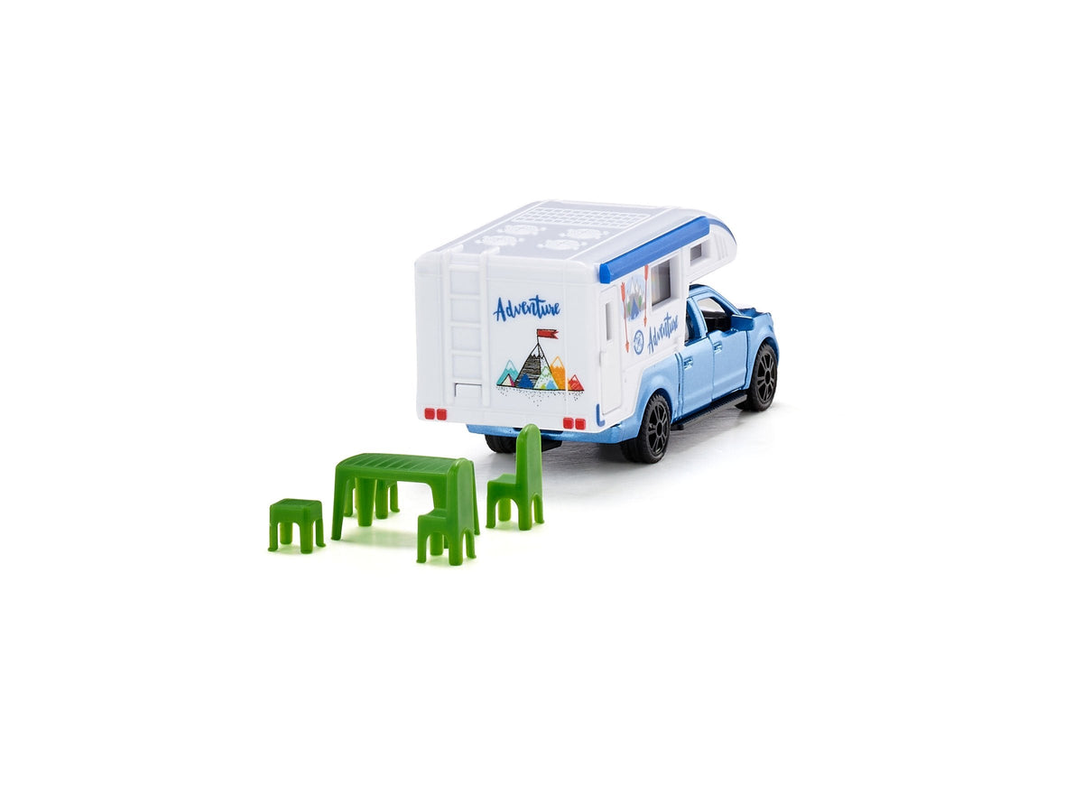 Siku Ford F150 Pick Up Camper-SKU1693-Animal Kingdoms Toy Store