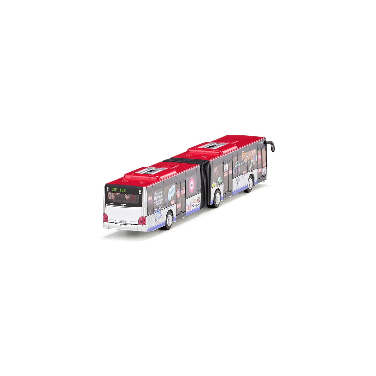 Siku 1:50 MAN Timeline Articulated Bus 100 Year Anniversary Edition-SKU3739-Animal Kingdoms Toy Store