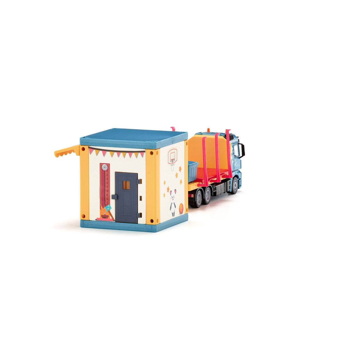 Siku 1:50 Mercedes Actros Prefab House Transporter-SKU3562-Animal Kingdoms Toy Store