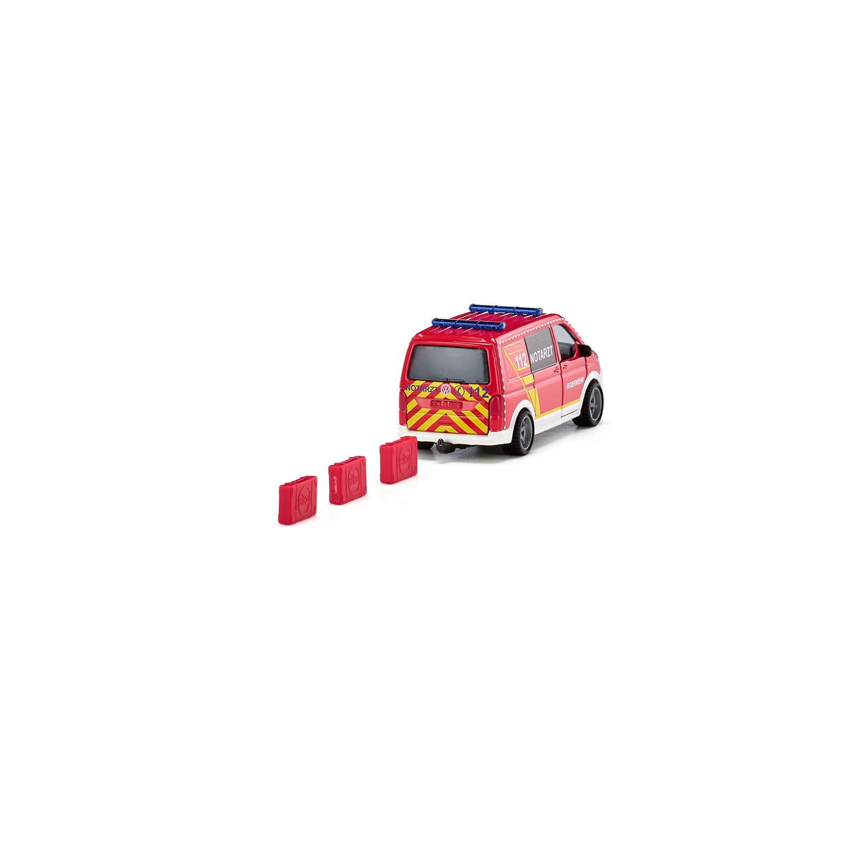 Siku VW T6 Fire Department Emergency Van-2116-Animal Kingdoms Toy Store