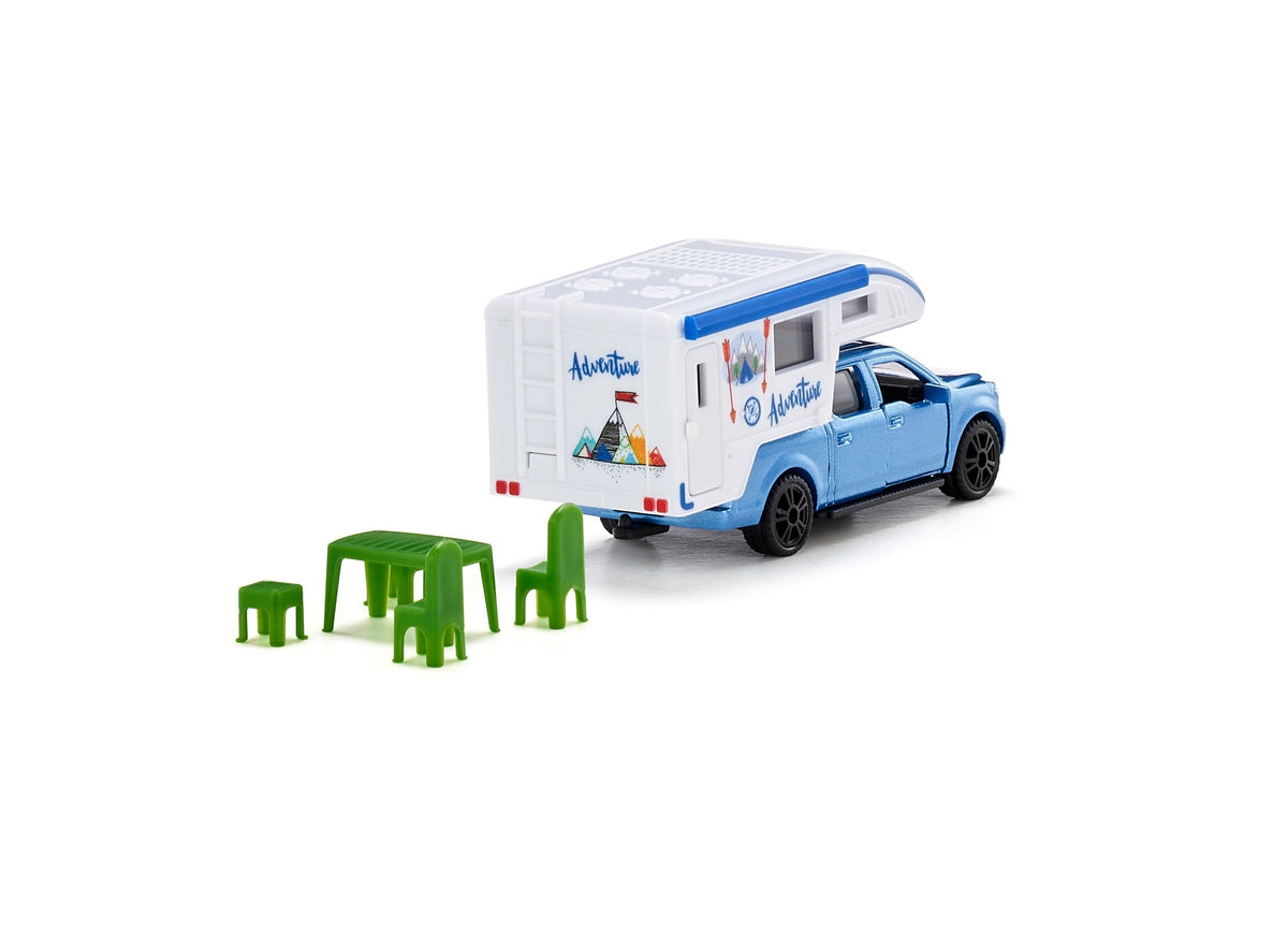 Siku Ford F150 Pick Up Camper-SKU1693-Animal Kingdoms Toy Store